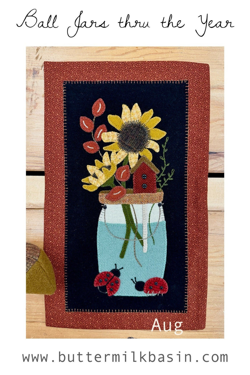 Ball Jars Thru the Year Buttermilk Basin