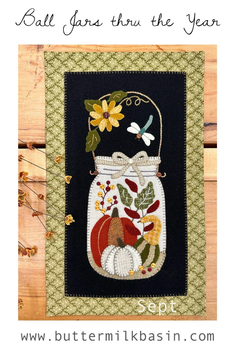 Ball Jars Thru the Year Buttermilk Basin