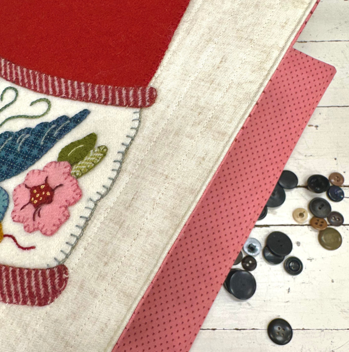 Sewing Bird Thimble Project Book Cover Buttermilk Basin