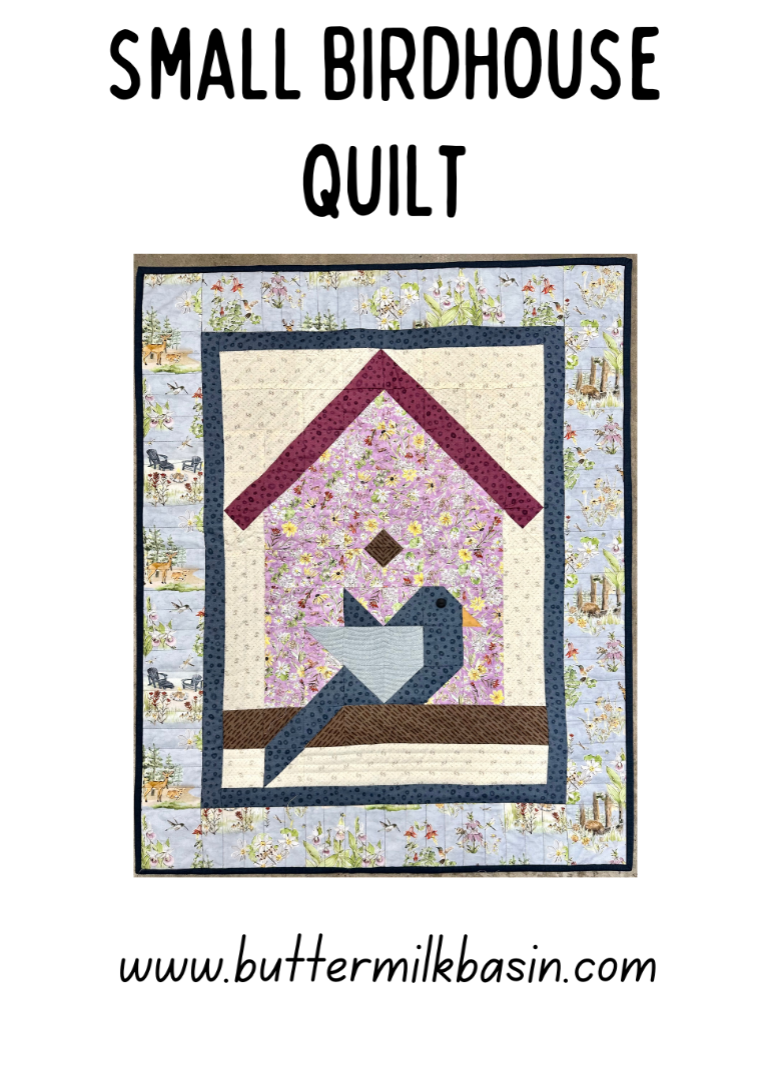 Birdhouse Quilt Buttermilk Basin