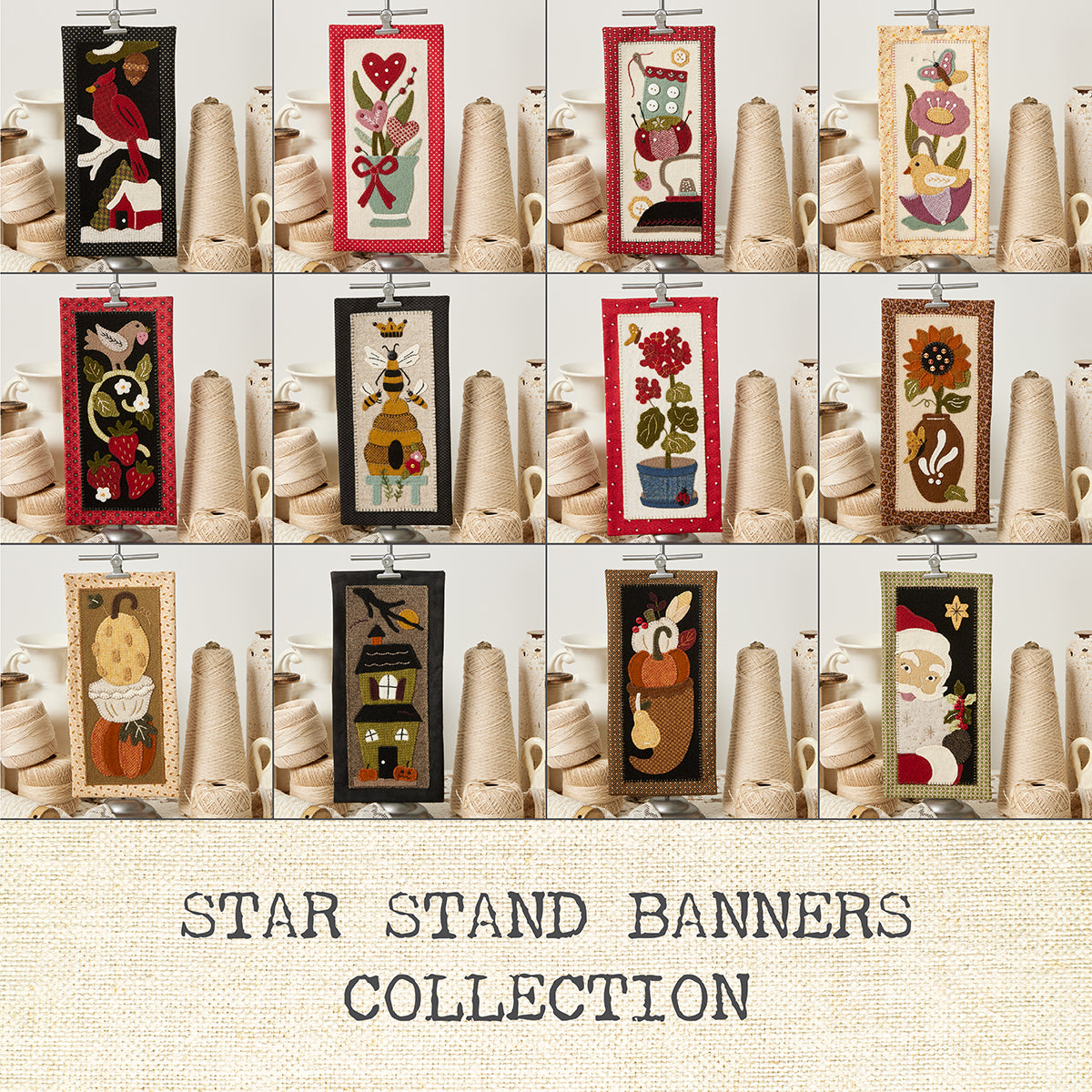 Star Stand Banners thru the Year Buttermilk Basin