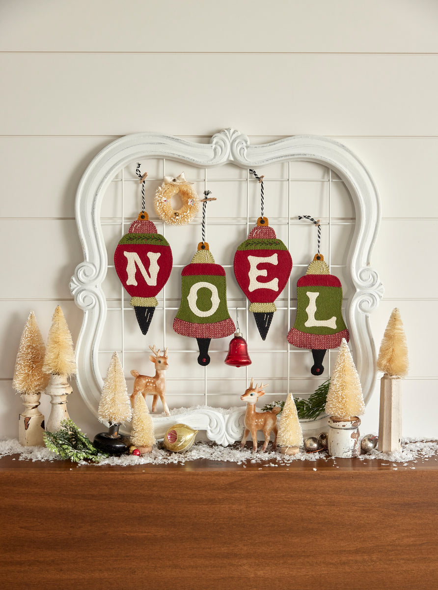 Vintage Noel Ornaments Buttermilk Basin