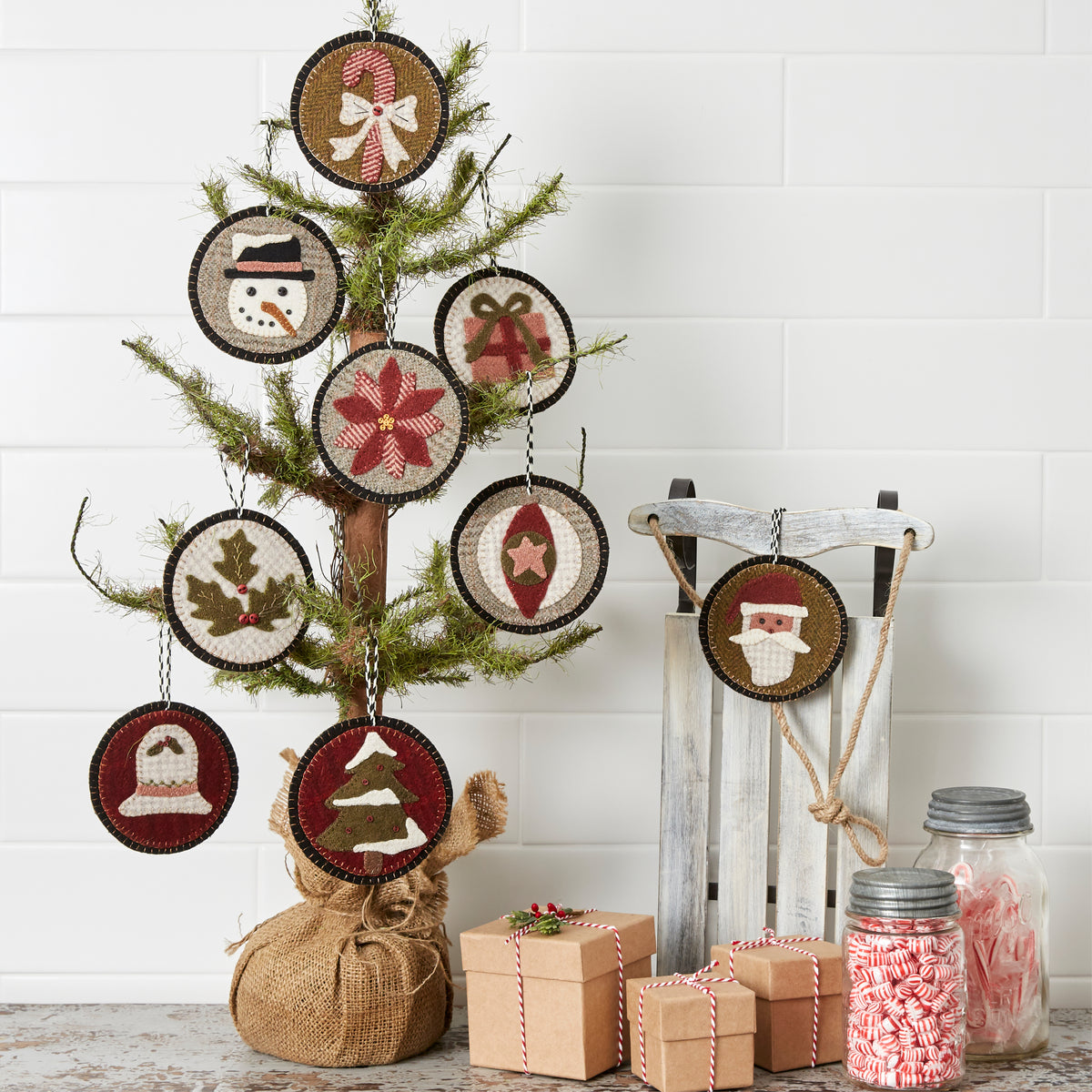 10 Holiday Penny Ornaments Buttermilk Basin