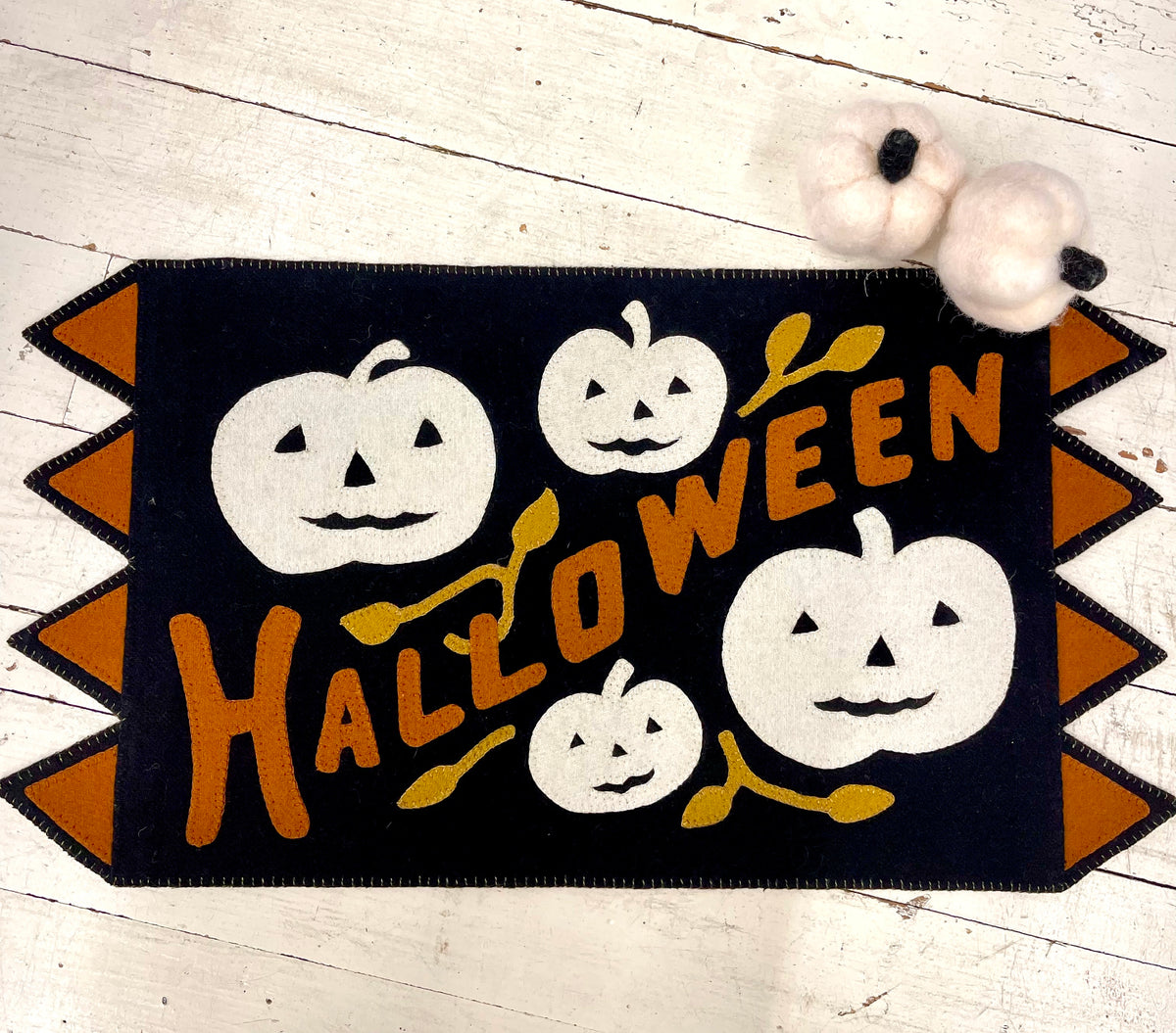 Halloween Pumpkin Mat Buttermilk Basin