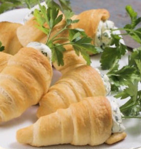 Stuffed Crescent Roll Carrots