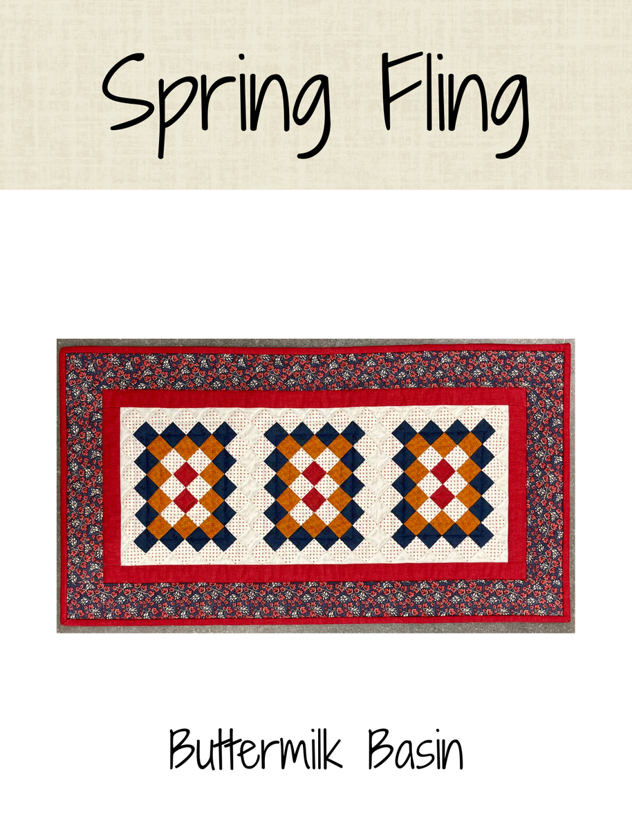 Spring Fling * New Colorway – Buttermilk Basin
