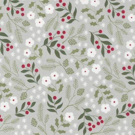 Winter Fabric By The Yard - Merry Florals Fabric - Christmas Fabric – Pip  Supply