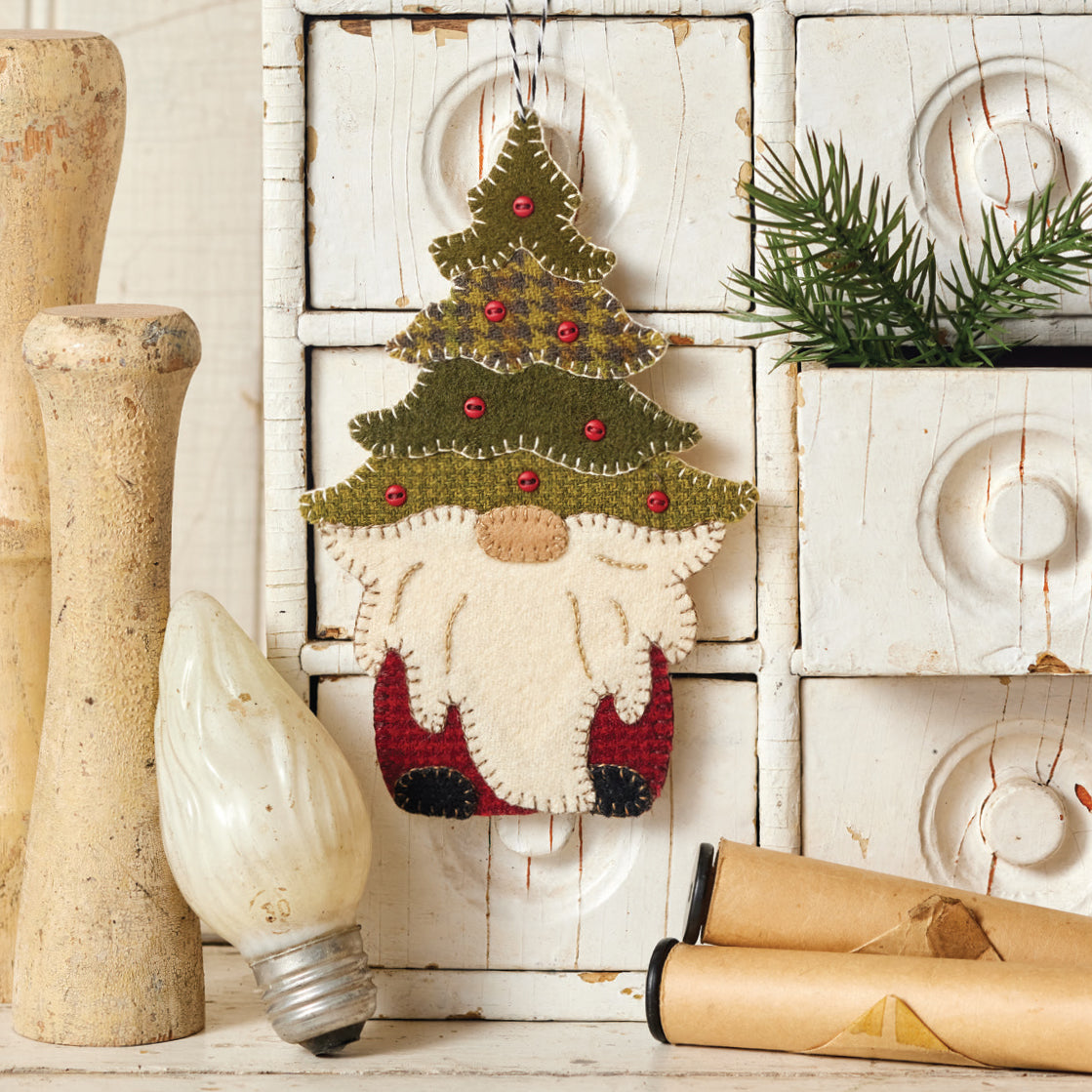 Oh Christmas Gnome Buttermilk Basin