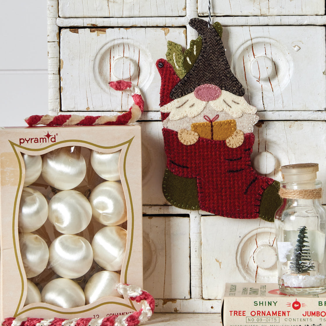 Gnome Stocking Stuffer Ornament Buttermilk Basin