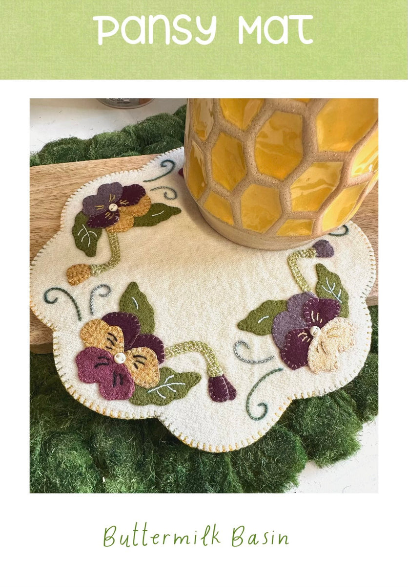 Pansy Mat Buttermilk Basin