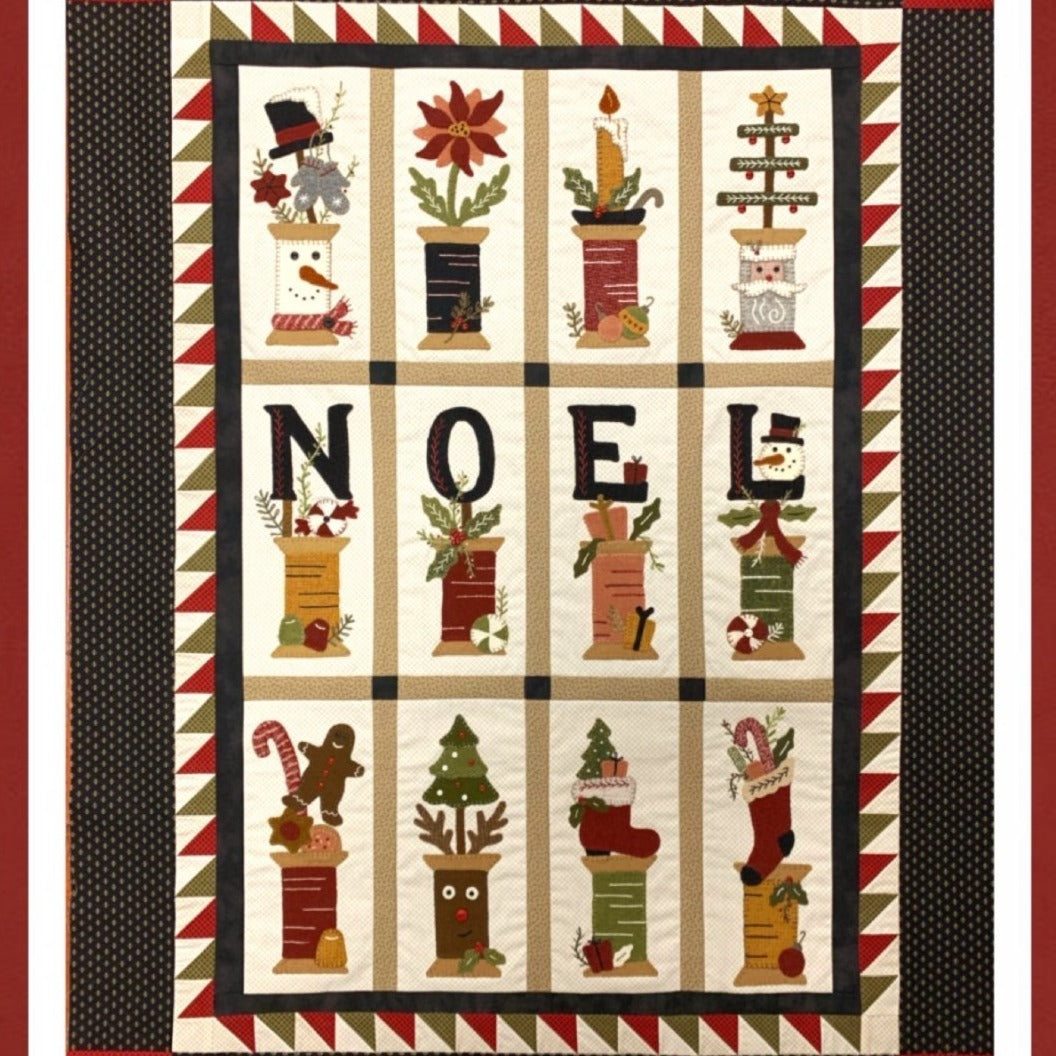 12 Days of Christmas Spools Quilt Buttermilk Basin
