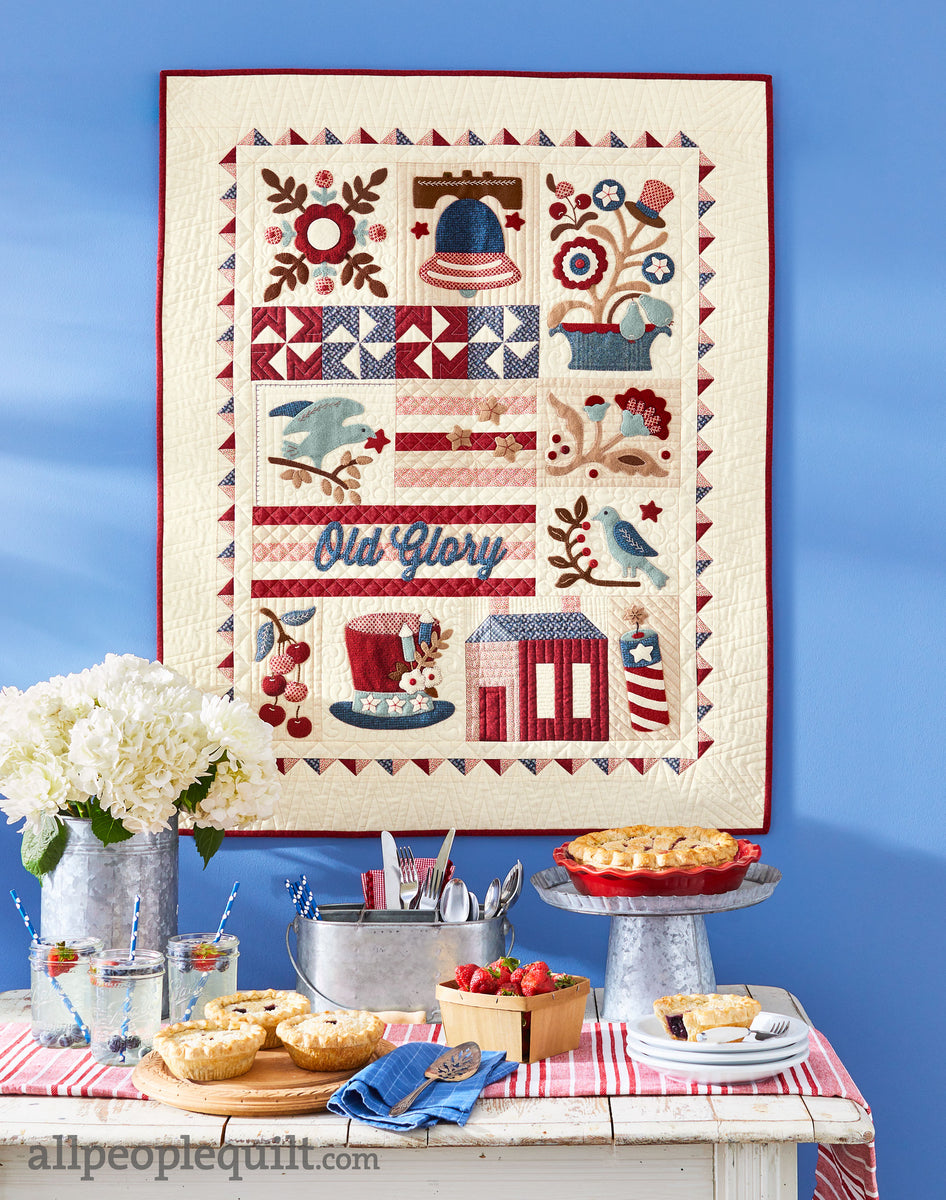 Quilt Sampler 2022 Quilt Kit Buttermilk Basin