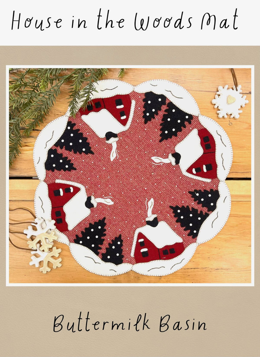 House in the Woods Mat Buttermilk Basin