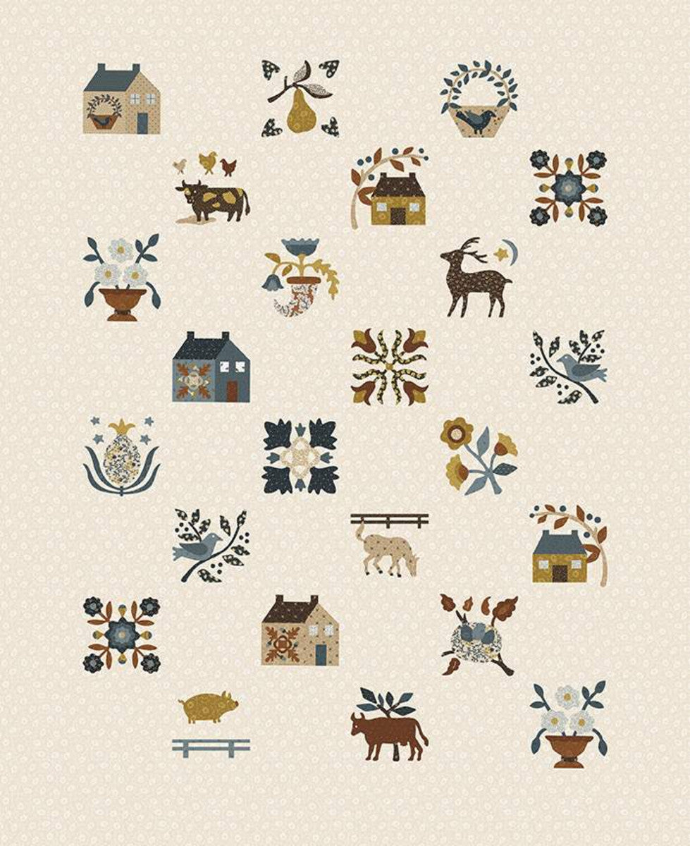 Buttermilk Homestead Fabric Buttermilk Basin