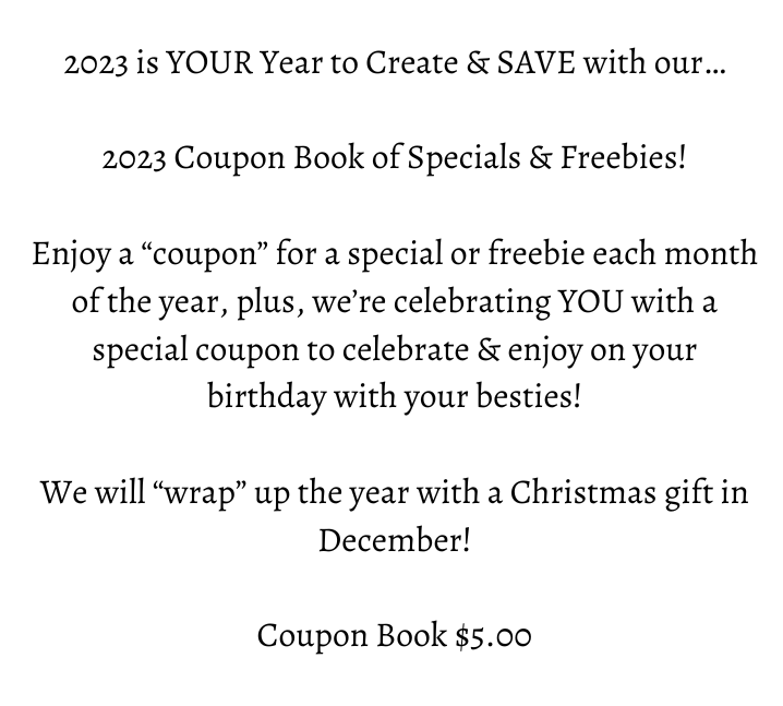 Buttermilk Basin 2023 InStore Coupon Book!