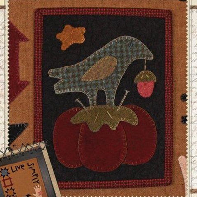Berry Bucket Wool Applique pattern plus by Under the Garden Moon Desig –  Two Thimbles