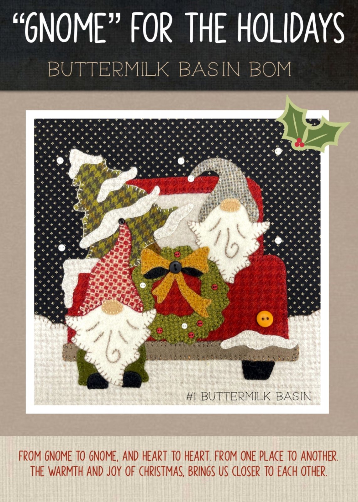 Gnome For The Holidays Buttermilk Basin